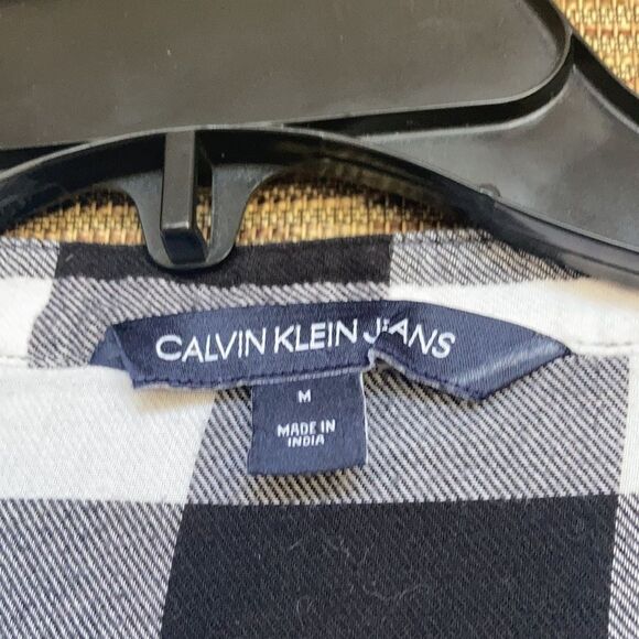 Calvin Klein Jeans cotton button down shirt - Picture 2 of 4